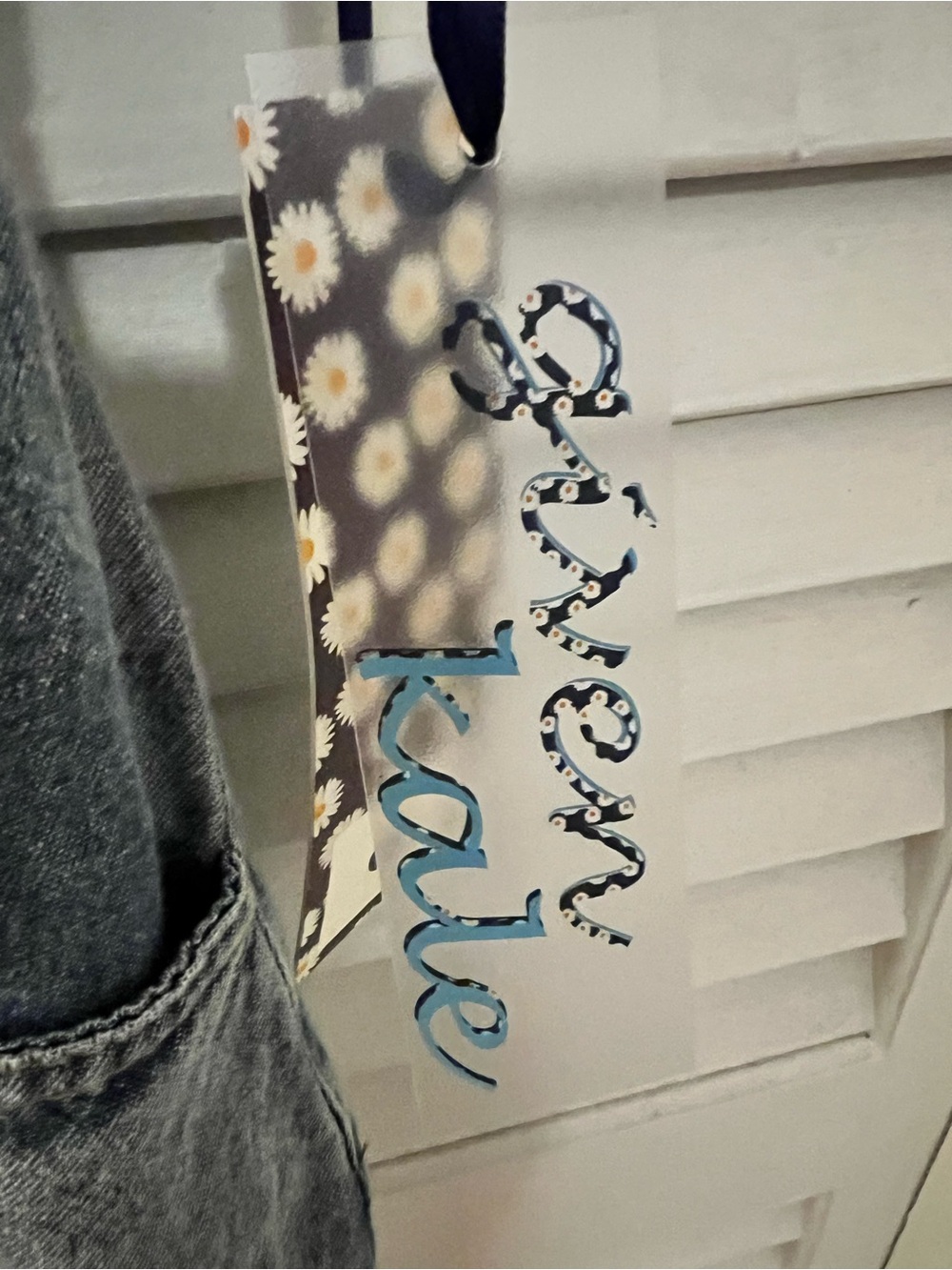 NEW Given Kale Blue Jean Dress Medium - boutique brand - Picture 3 of 8